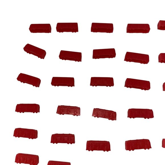 Days of Wonder Ticket to Ride Set of 48 Red Train Cars Replacement Parts - Picture 2 of 5